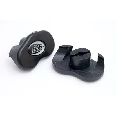 R&G Racing Black Under Body Frame Sliders For 2007-2008 MV Agusta F4 1000R
