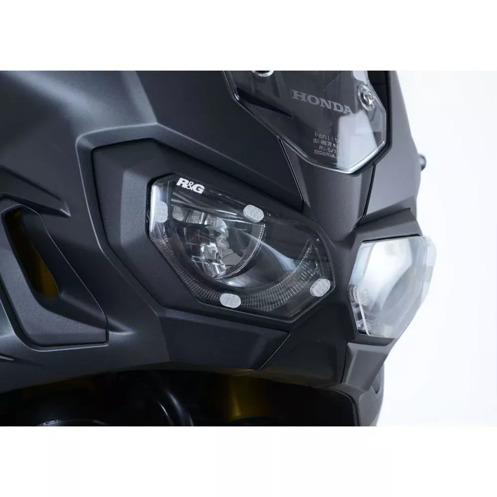 R&G Racing Clear Acrylic Headlight Shield For 2016-2017 Honda CRF1000L Africa Twin