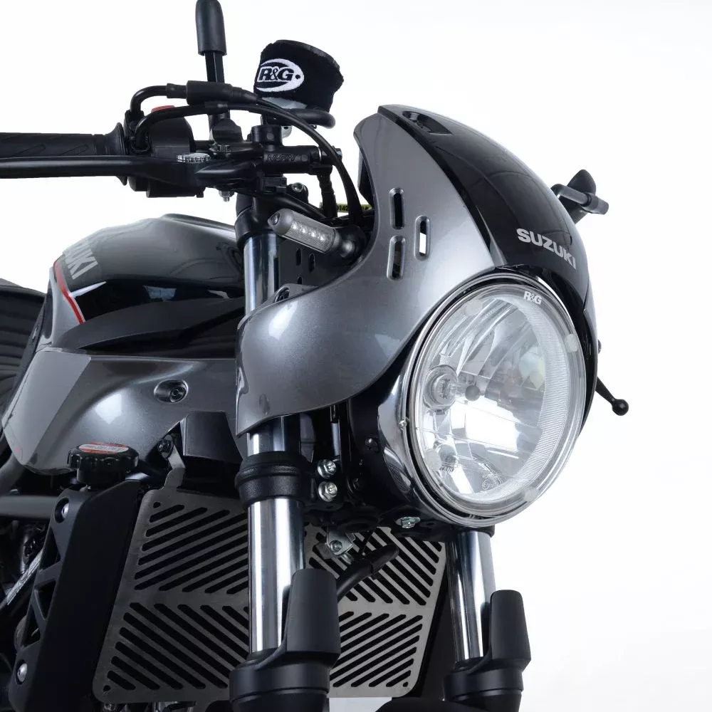 R&G Racing Clear Acrylic Headlight Shield For 2016-2018 Suzuki SV650 Unfaired