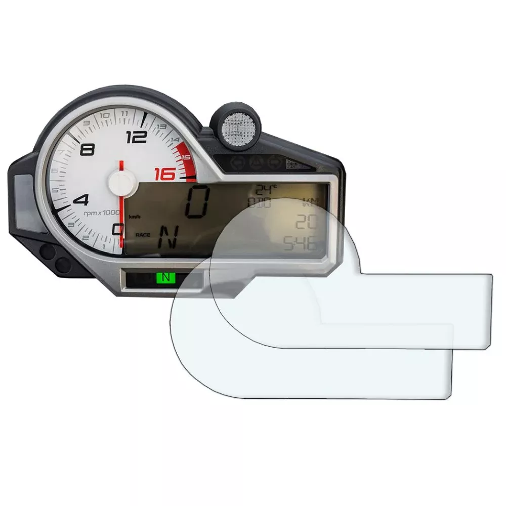 R&G Racing Clear Dashboard Screen Protector Kit For 2015-2020 BMW S1000R