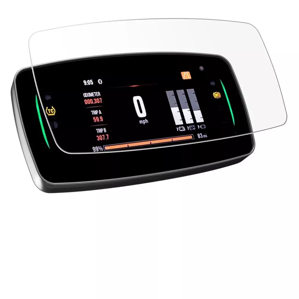 R&G Racing Clear Dashboard Screen Protector Kit For 2020-2022 Harley-Davidson LiveWire ELW