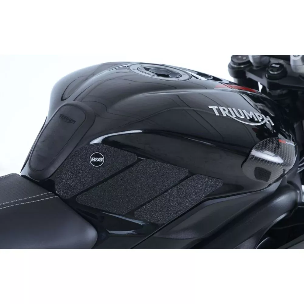 R&G Racing Clear Tank Traction Grip For 2013-2016 Triumph Daytona 675 ABS