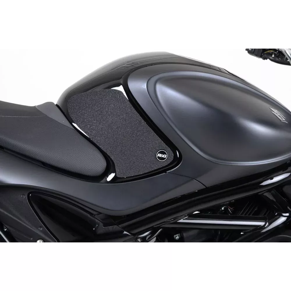 R&G Racing Clear Tank Traction Grips For 2009-2016 Suzuki SFV650 Gladius