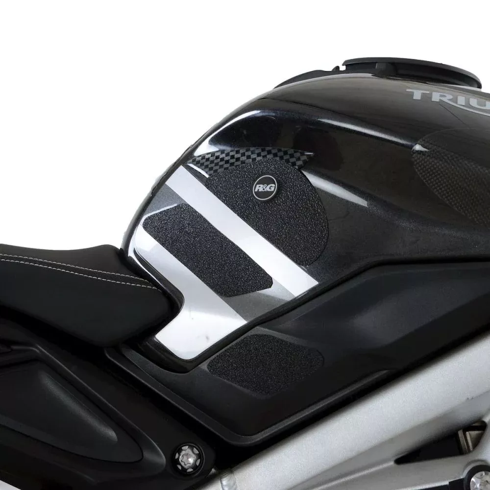 R&G Racing Clear Tank Traction Grips For 2020 Triumph Daytona 765 Moto2