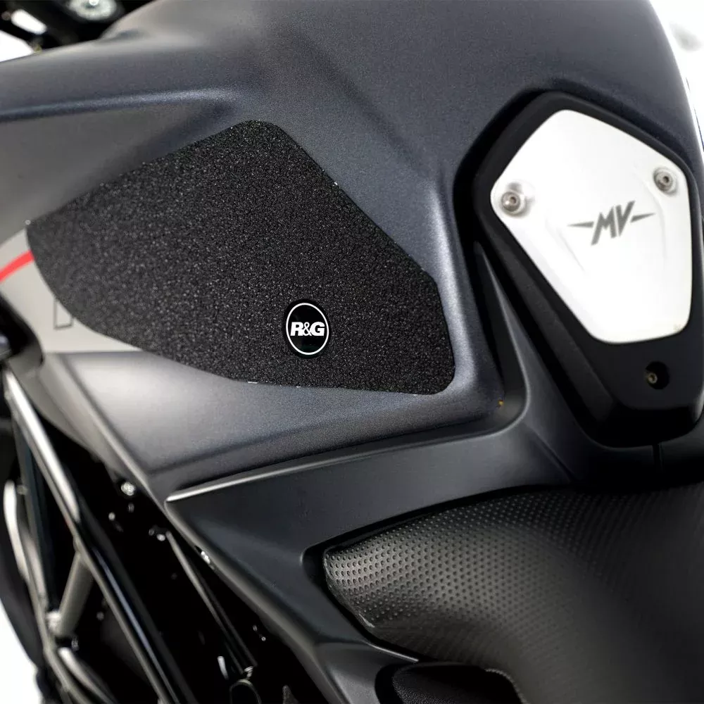 R&G Racing Clear Tank Traction Grips For 2022-2024 MV Agusta Brutale 800 RR SCS