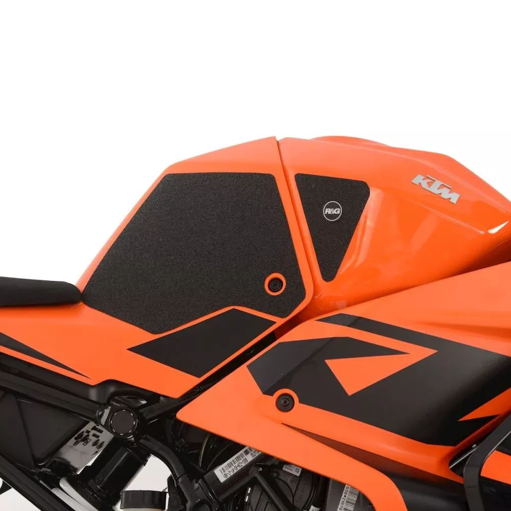 R&G Racing Clear Tank Traction Grips 4 Piece Kit For 2022-2023 KTM 390 RC