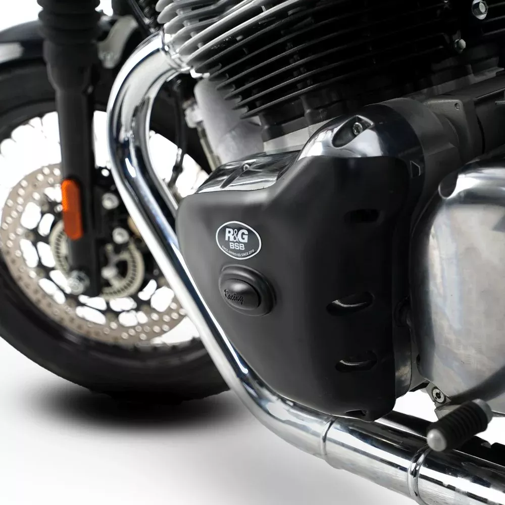 R&G Racing Engine Case Covers RHD For 2018-2023 Royal Enfield Continental GT 650
