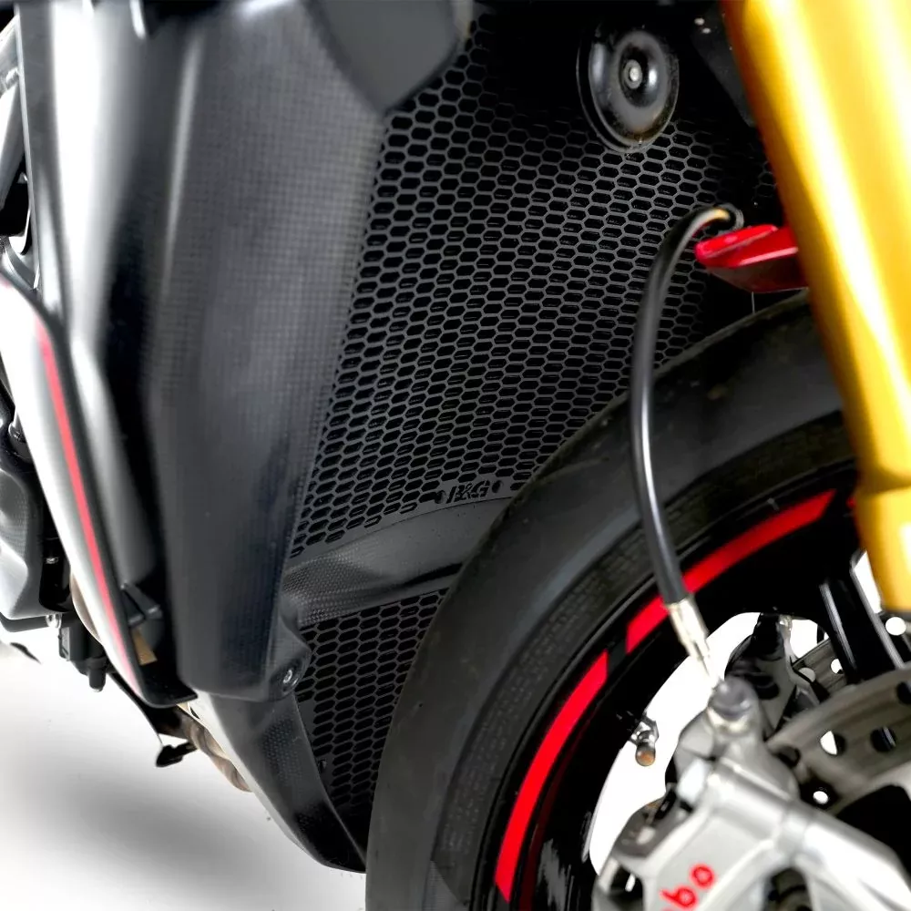 R&G Racing Matt Red PRO Radiator Guard For 2024-2025 MV Agusta Brutale 1000RS