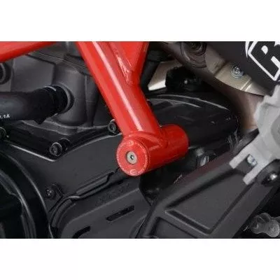 R&G Racing Red Frame Plug For 2022-2024 Ducati DesertX