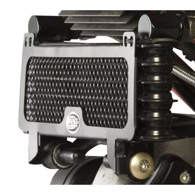 R&G Racing Red Oil Cooler Guard For 2008-2009 Ducati Hypermotard 1100