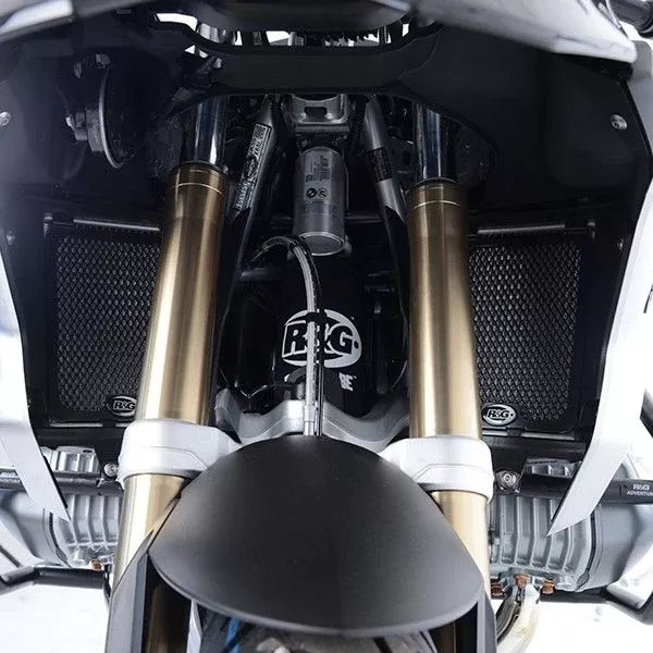 R&G Racing Titanium Aluminum Radiator Guard For 2018-2023 BMW R1250GS