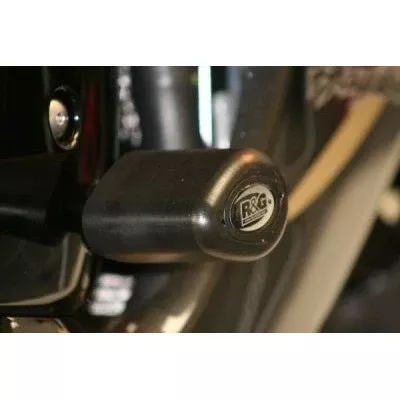 R&G Racing White Aero Style Crash Protection Bobbins For 2008-2020 Suzuki Hayabusa 1340