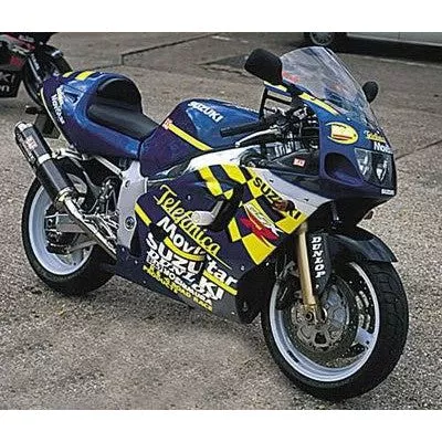 R&G Racing White Classic Style Crash Protectors For 1996-2000 Suzuki GSXR600