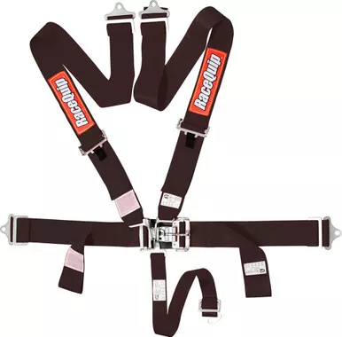 Racequip 5pt Harness Set L&L Black SFI 711001