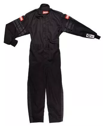 Racequip Black Suit Single Layer Kids Large Black Trim 1959995