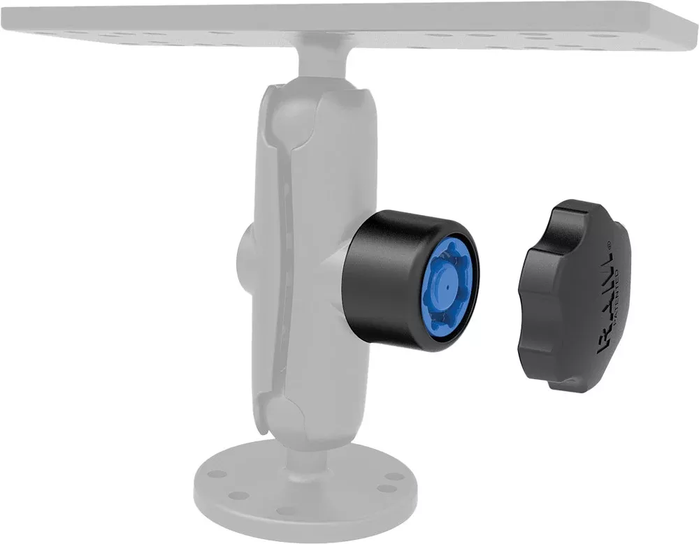 Ram Mounts PIN-Lock Security & KEY Knob 1″ Diameter B Size Arms – RAP-S-KNOB3U