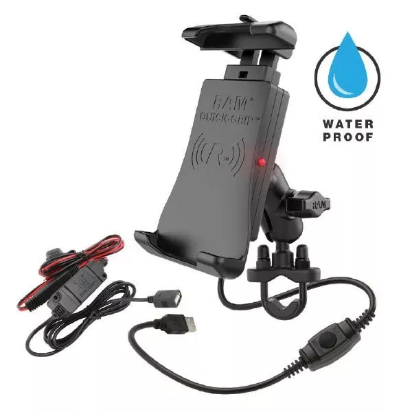 RAM Mounts Quick-Grip Wireless Charger (RAMB149Z-A-UN14W-V7M)