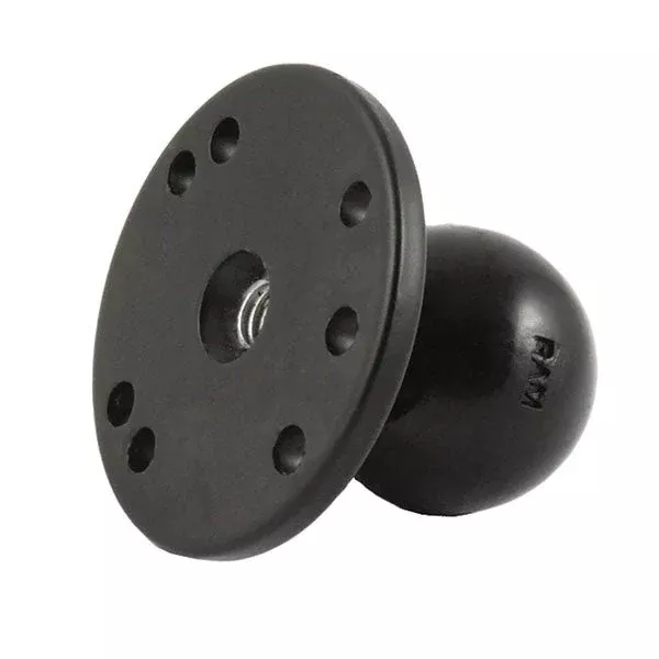 RAM Mounts Round Base With Ball (RAM-202CNSU)