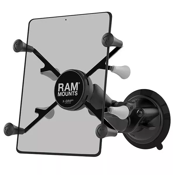 RAM Mounts Twist-Lock Suction CUP X-Grip Tablet Mount (RAM-B-166-UN8)