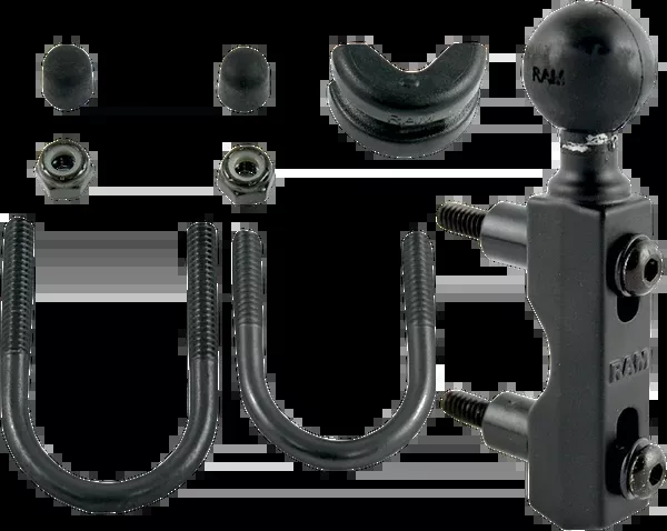 RAM Mounts Universal Ball Mount – Handlebar/Brake/Clutch Base