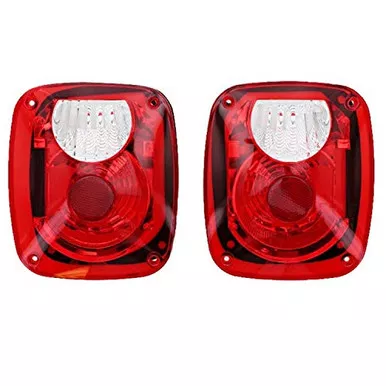 Rampage Products 5307 Taillight Conversion Kit w/Euro Lenses Pair