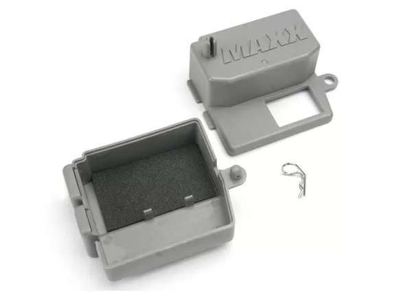Receiver Box (Upper And Lower Halves)/ Clip (1)/ Foam Pad