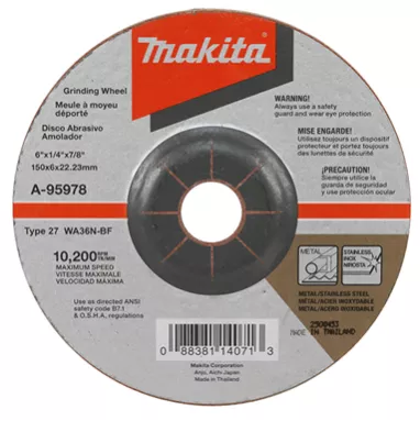 RED 7" GRINDING WHEELS