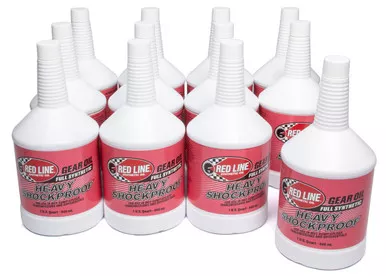 Redline Heavy Shock Proof Gear Oil Case/12 75W250 58204CASE/12
