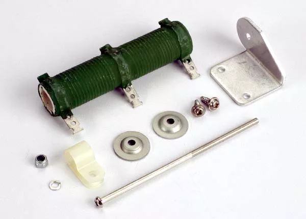 Resistor (H.D. Ceramic Tube)/ Resistor Mounting Bracket/ Resistor Wire Keeper/ 2.6x8mm Panhead Screws