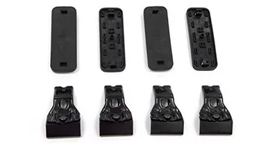 Rhino-Rack 2500 Roof Rack Pad & Clamp Kit, DK043, Set of 4