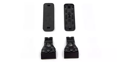 Rhino Rack 2500 Roof Rack Pad & Clamp Kit, DK150H, Set of 2