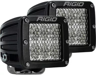 Rigid Industries 502513 D2 Lights Pair with 60 Degree Lens