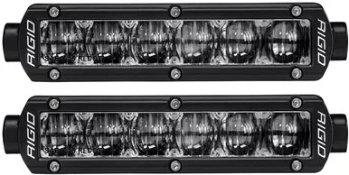 Rigid Industries 906703 6in SR-Series Fog Light - White