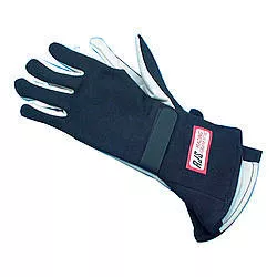 RJS Gloves Nomex D/L LG Black SFI-5 600010105