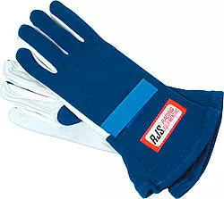 RJS Gloves Nomex S/L LG Blue SFI-1 600020305