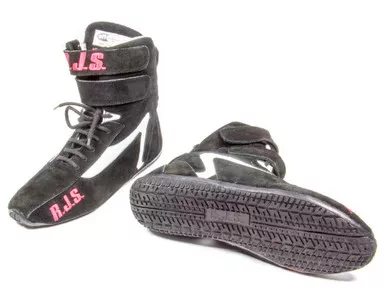 RJS Redline Shoe High-Top Black Size 12 SFI-5 500010158