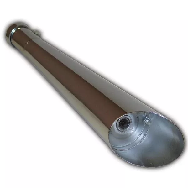 Rockhard Muffler Slash Cut Universal (MC-02014)