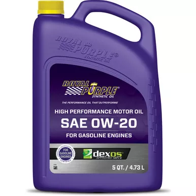Royal Purple 0w20 Multi-Grade SAE Oil 5 Quart Bottle 51020