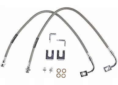 Rubicon Express RE1540 Rear Brake Line Set fits Jeep JK