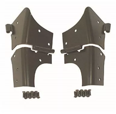 Rugged Ridge 11209.02 Windshield Hinge Kit, Black; for 97-06 Jeep Wrangler TJ