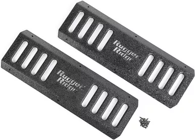 Rugged Ridge 11504.24 RRC Side Armor Guard Plate Kit; for 07-18 Jeep Wrangler JK