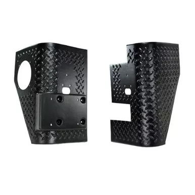 Rugged Ridge 11650.02 Body Armor, Rear Quarter Panel; for 97-06 Jeep Wrangler TJ
