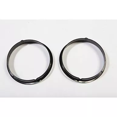 Rugged Ridge 12419.23 Headlight Bezel Kit, Black; for 97-06 Jeep Wrangler TJ
