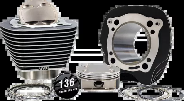S&S Cycle 132″ High Compression / 136″ Big Bore Kit