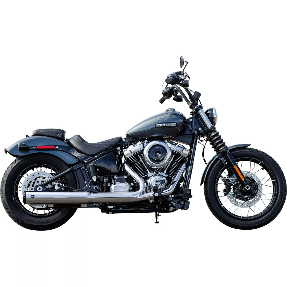 S&S Cycle Grand National Muffler – 550-1160 For Harley Softail 2025