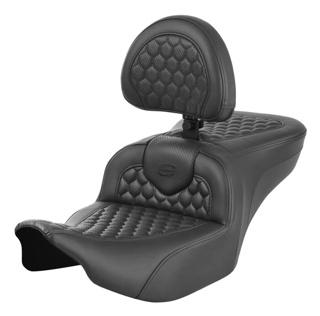 Saddlemen Roadsofa HC Honeycomb 2-Up Seat For Harley FLHX / FLTRX 2023-2026