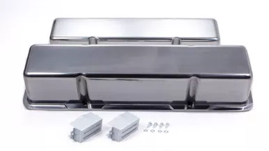 SBC Alum Tall V/C Plain Polished R6030-1