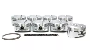 SBC Domed Piston Set 4.165 Bore +5.6cc 182037