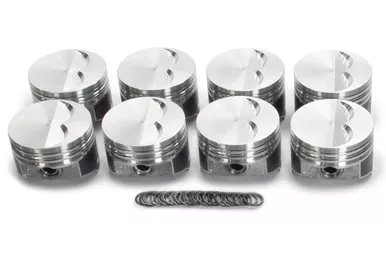 SBC Flat Top Piston Set 4.040 Bore -7cc KB120.040