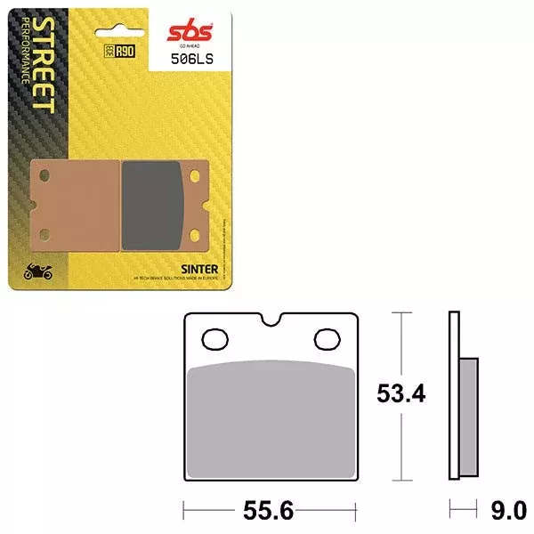 SBS Performance LS Sinter Rear Brake Pad (6260506108)